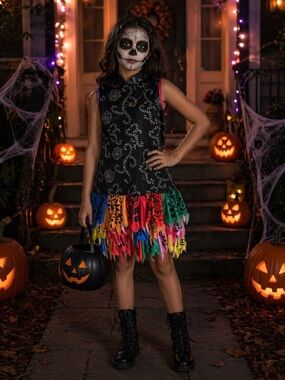 Monster High Skelita Calaveras costume dress